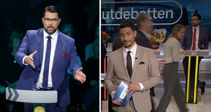 Sverigedemokraterna, Valet 2022, Partiledardebatt, Jimmie Åkesson